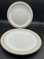 DENBY LINEN:  2 x 17cms Tea / Side Plates - Excellent