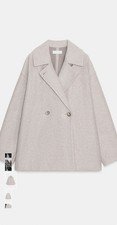 Zara Soft Double-Breasted Coat