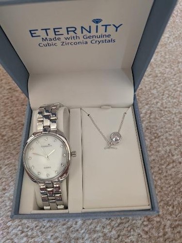 Eternity watch necklace - &,