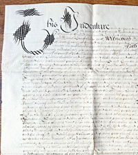 1667 Charles II Indenture &