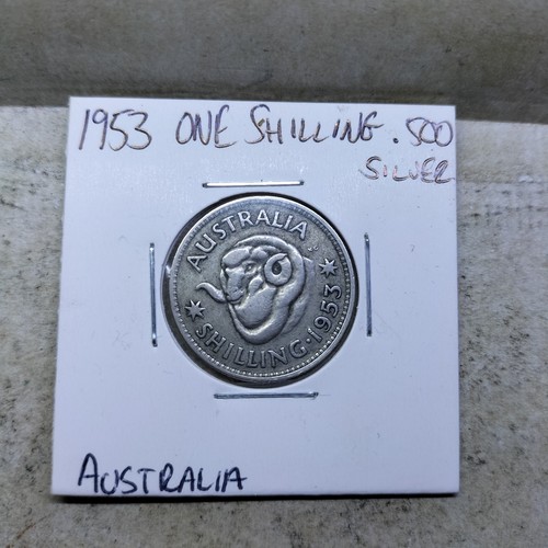 1953 one shilling - one,