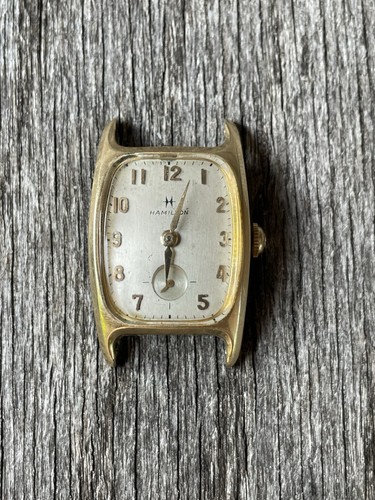 Vintage hamilton 14k gold - vintage,