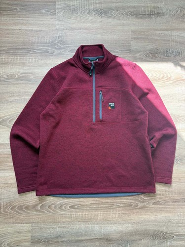 Burgundy sprayway quarter zip - burgundy,