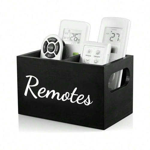 New wooden remote holder - holder, tv