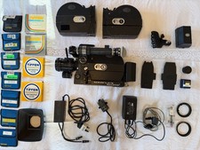 ARRI Arriflex 16SRII Lens Zeiss Vario Sonnar 10-100mm f2.8 Set. Lovely example.