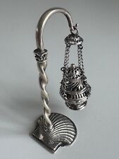 ANTIQUE 925 SAINT JAMES/SANTIAGO COMPOSTELA CENSER THURIBLE .BOTAFUMEIRO INCENSE