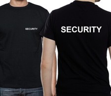Security T-Shirt Black Doorman
