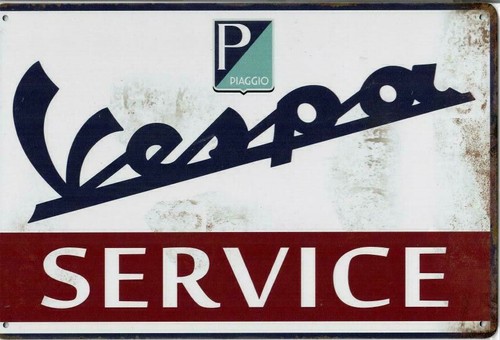Retro metal sign - metal, sign,