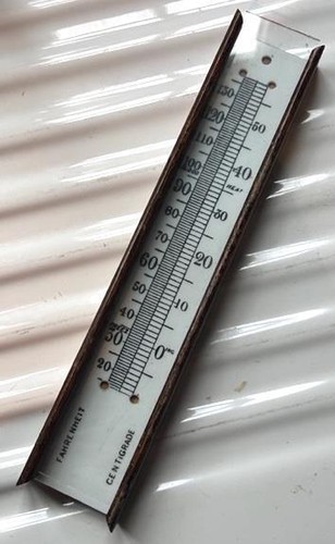 Vintage barometer dial wood - vintage,