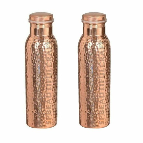 100 copper water - water, bottle