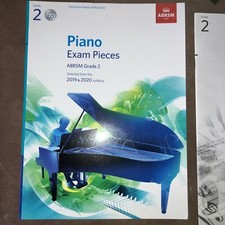 Piano Exam Pieces 2019 & 2020, ABRSM Grade 2 AND theory practice papers 2019