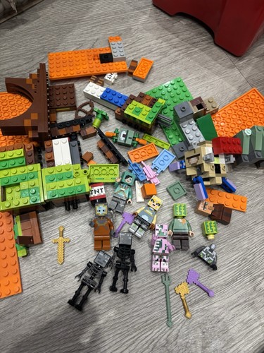 Lego minecraft minifigures - lego,