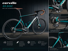 Cervelo s5 Black and Teal 2020