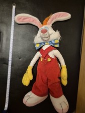 Vintage 1988 Disney's Roger Rabbit Playskool 18" Plush Doll Stuffed Animal