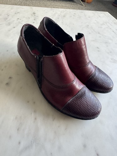 Ladies size rieker red - size, 4