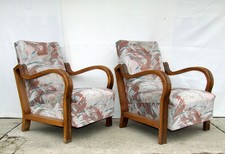 Pair of Art Deco Armchairs
