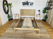 Loaf Flapper Double Bed in Whitewashed Oak Rrp 1295