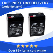 TWO × 6V 4.5Ah Replacement