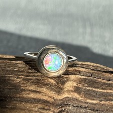 Sterling Silver and Opal