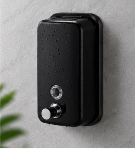 Luxury black wall mounted soap - luxury,