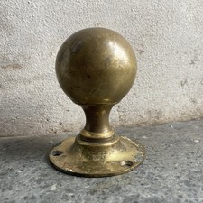 Single Brass Antique Door Knob