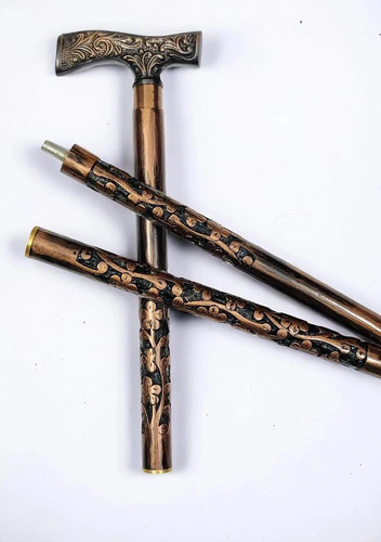 Handmade wooden walking stick - handmade,