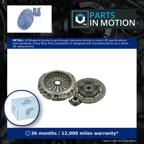 Clutch kit 3pc - kit,