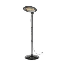 BBQ Garden Patio Heater Electric Outdoor 2000W Adjustable 210 x 50cm 3 Settings