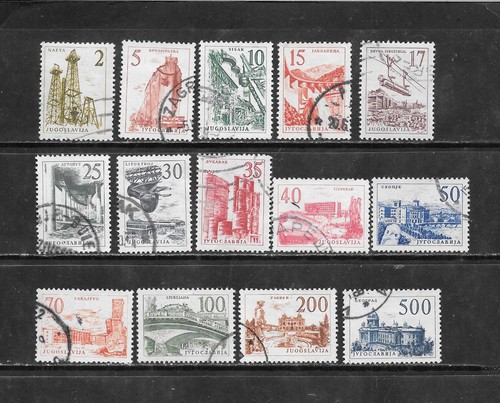 Yugoslavia 756 769 used - yugoslavia,