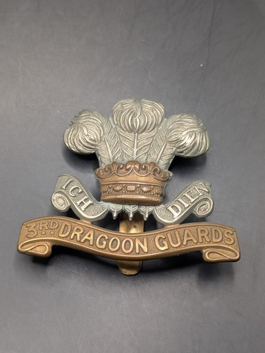 3rd dragoon guards cap badge - 3rd,