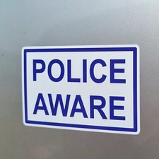 Police Aware Funny Vinyl