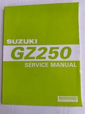 Genuine Suzuki GZ250 Marauder 1999 Workshop Service Manual Book 99500-32100-01E