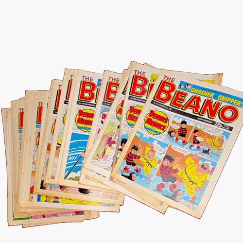 X50 1988 beano comic - beano, lot