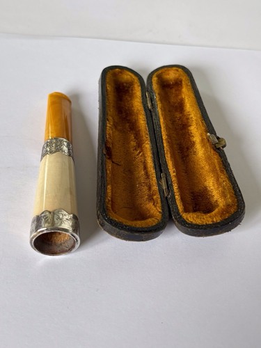 Victorian silver amber - victorian,
