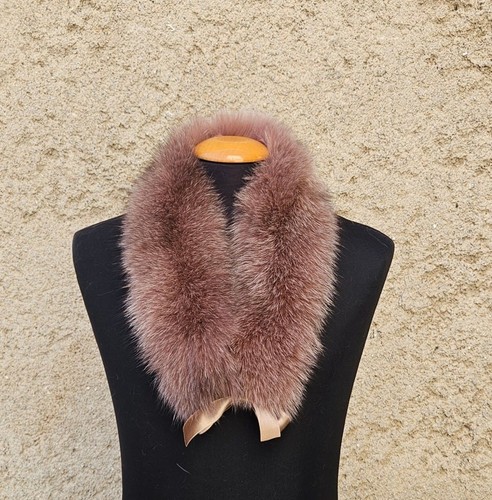 Genuine fox fur collar - fur,