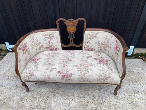 Two seater edwardian inlay - seater,