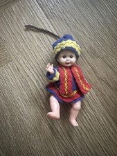 Russian Vintage 1980’s Doll In Traditional Dress 