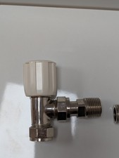 Pegler Terrier Angled Valve Set  - Bright Nickel