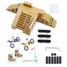 Skate Park Kit, Skate Park Kit Ramp Parts for Finger Skateboard Park Kit Part