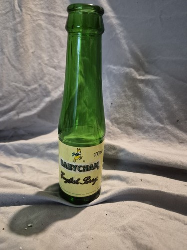 Babycham green 100ml glass - babycham,