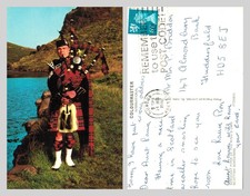 Postcard - Scottish Piper in