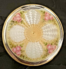 Antique Guilloche Enamel