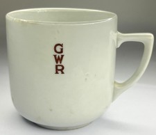 Original Great Western Railway GWR Employee Cup / Mug Made in Czechoslovakia (N1