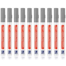 10x Anti Mould Grout Pen For Revives Restores Bathroom Tile In White Grey Black