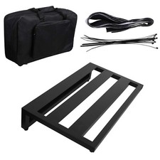 Electric Guitar Effect Pedal Board Rack Aluminum Alloy Bracket with Carry Bag UK