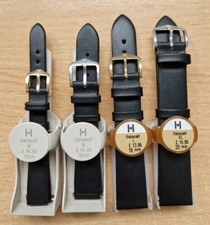 Hirsch  Italocalf  Watch Strap Black/Brown/White 8 - 20mm