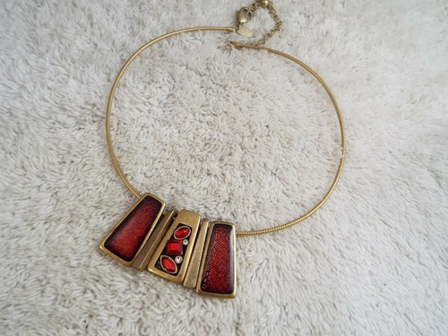 Laura ashley goldtone - ashley, red