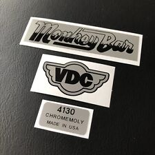 VDC Monkey Bars decals bmx