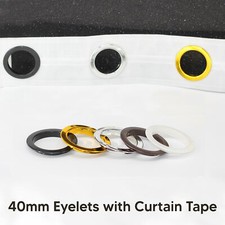 8pcs Plastic Eyelets Grommets