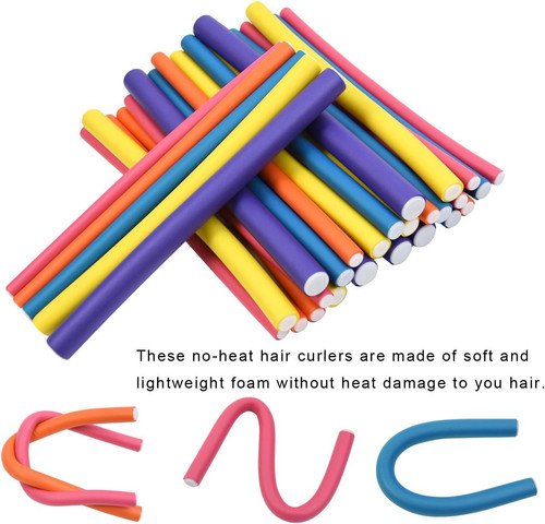 Flexi curling rods foam - flexi, 9.45"